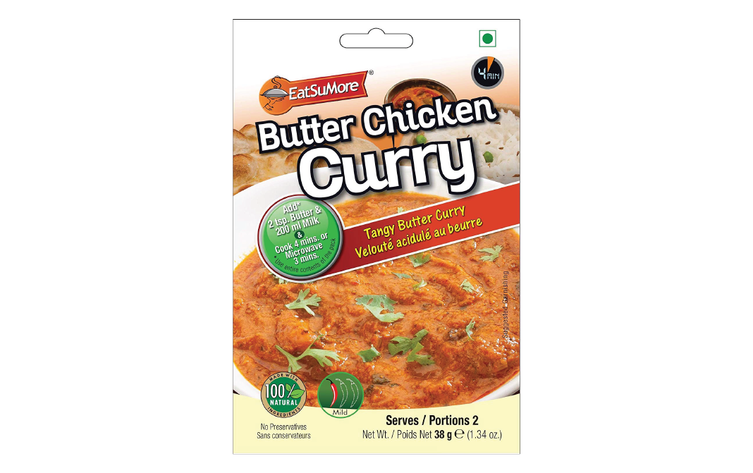 EatSuMore Butter Chicken Curry    Pack  38 grams